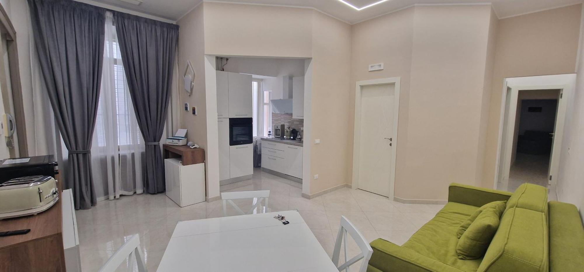 Appartamento B&B La Dimora Di Parthenope Napoli Bagian luar foto